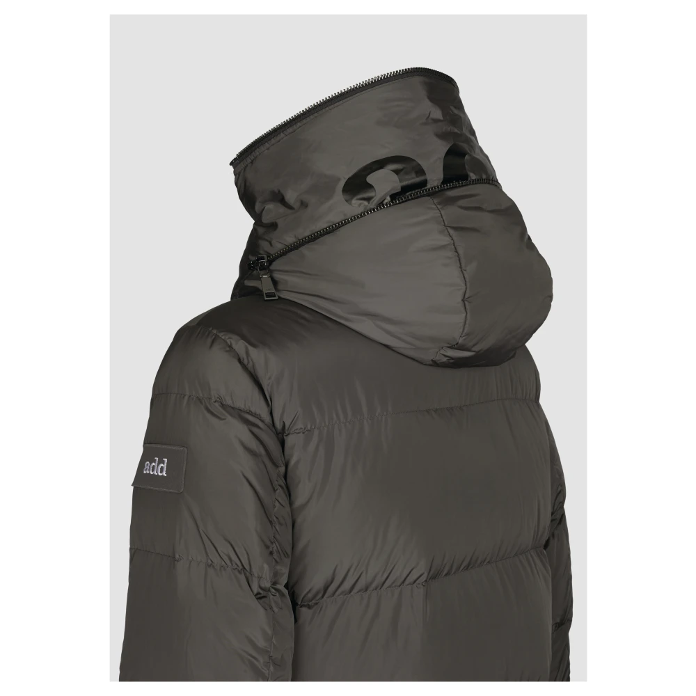 add Parka IN Nylon Bright Gray Heren