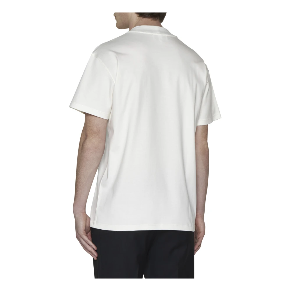 Lardini Witte T-shirts en Polos White Heren