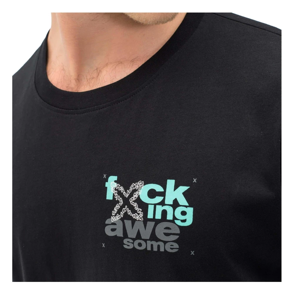Munich T-shirt Black Heren