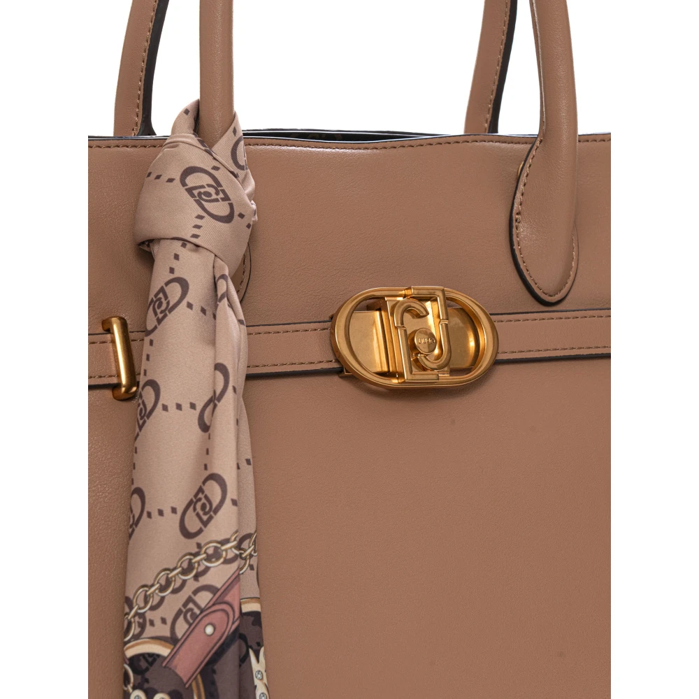 Liu Jo Satchel Handtas met Sjaal Brown Dames