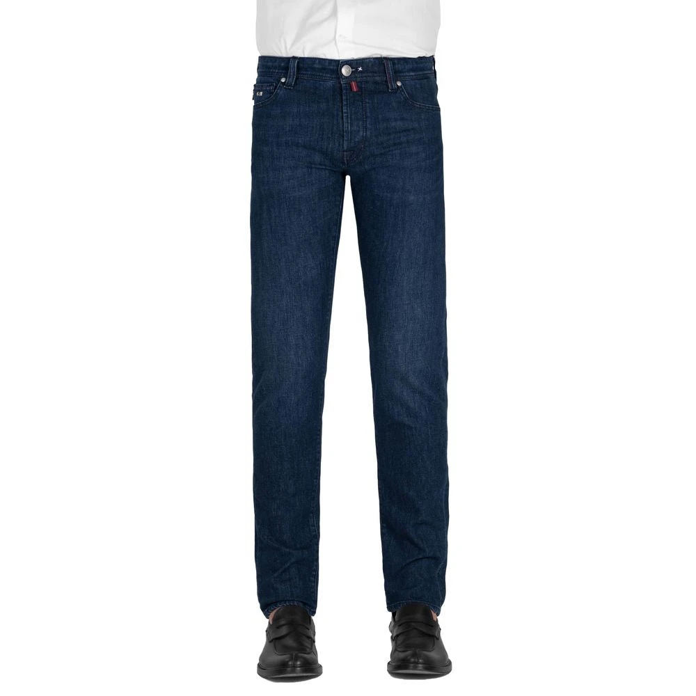 Tramarossa Blauwe Katoenen Jeans Broek Blue Heren