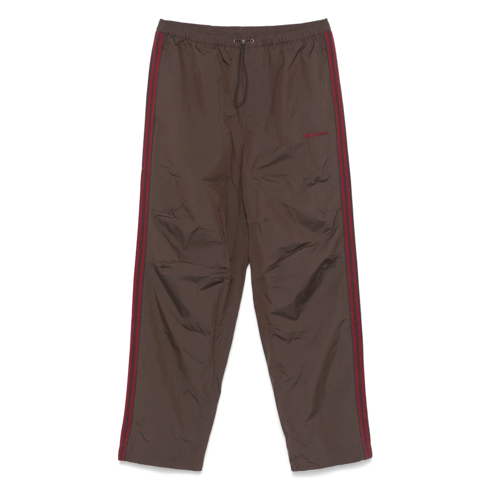 Adidas Nylon broek voor actieve levensstijl Brown Heren