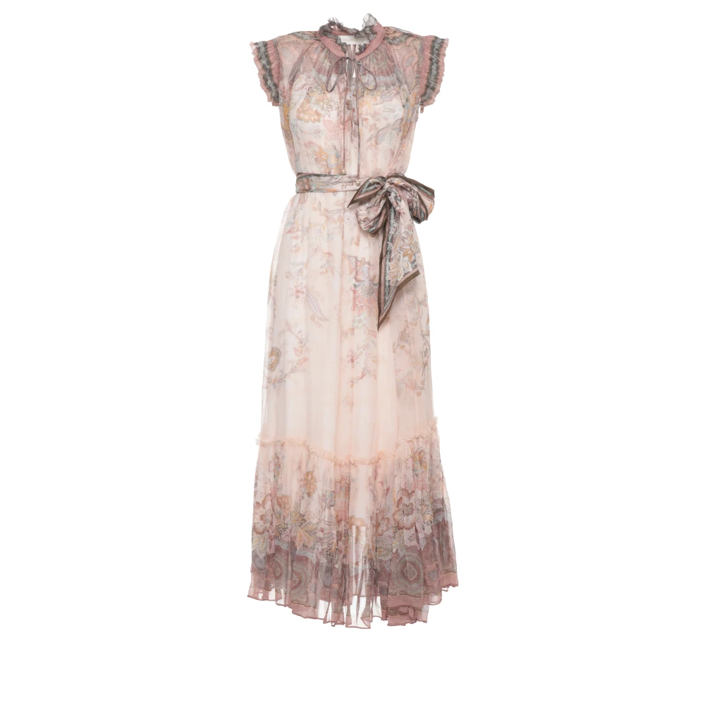 Zimmermann Donna Multicolor - Midi Dress - Dresses - E -M