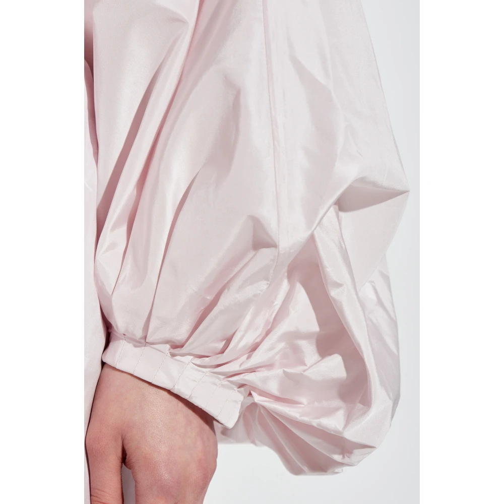 Alaïa Zijden bodysuit Pink Dames