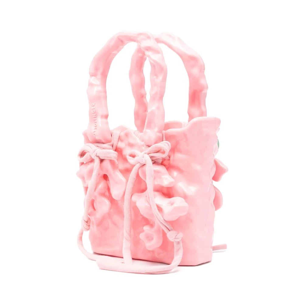 Ottolinger Lichtroze Strikdetail Handtas Pink Dames