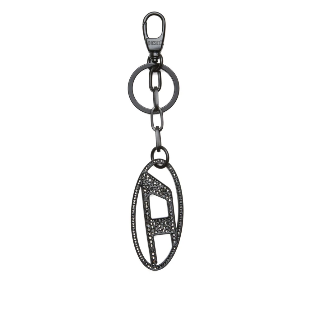 Diesel , Keychains, Female, Black, One Size, Black Keychain Collection