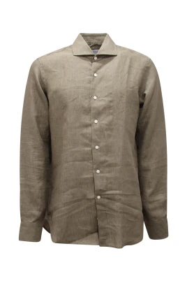 Camicia Slim Fit Linneskjorta