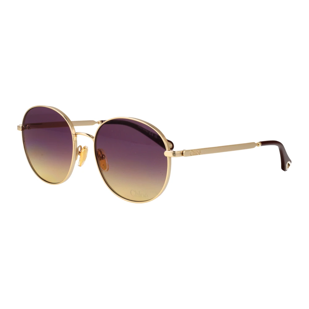 Chloé Women's Yellow Sunglasses, 55 Mm, Geometric Sunglasses
