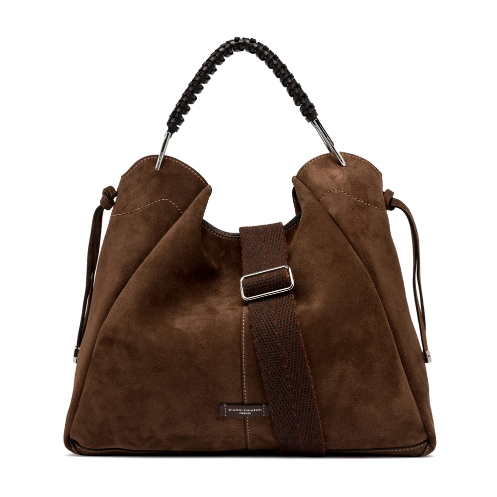 Gianni Chiarini Luxe Chocolade Schoudertas Brown Dames