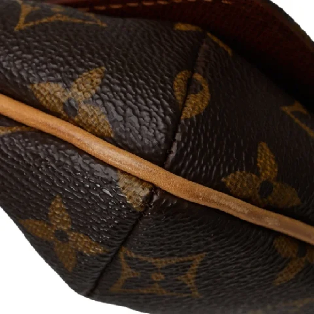 Louis Vuitton Vintage Pre-owned Plastic shoulder-bags Brown Dames
