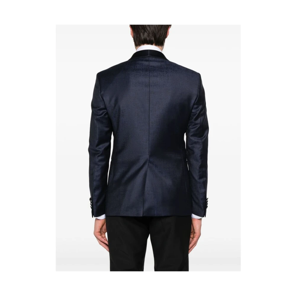 Tagliatore Jas Black Heren