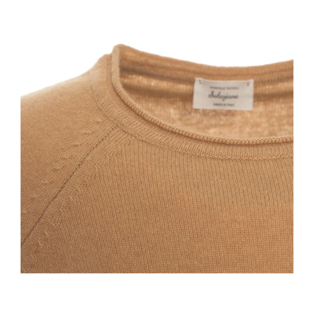 Daniele Fiesoli Luxe Cashmere Gebreide Kleding in Bruin Brown Heren