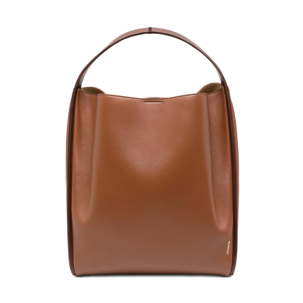 Jil Sander Pivot Tote Bag - Female - Shopping Bags - Brown - One Size - Bags