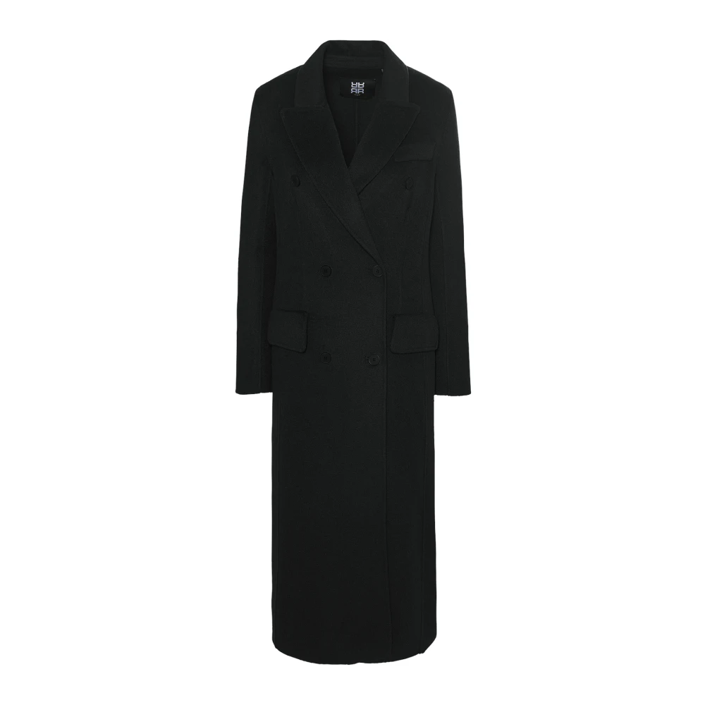 RIANI Klassieke wollen jas met revers Black Dames