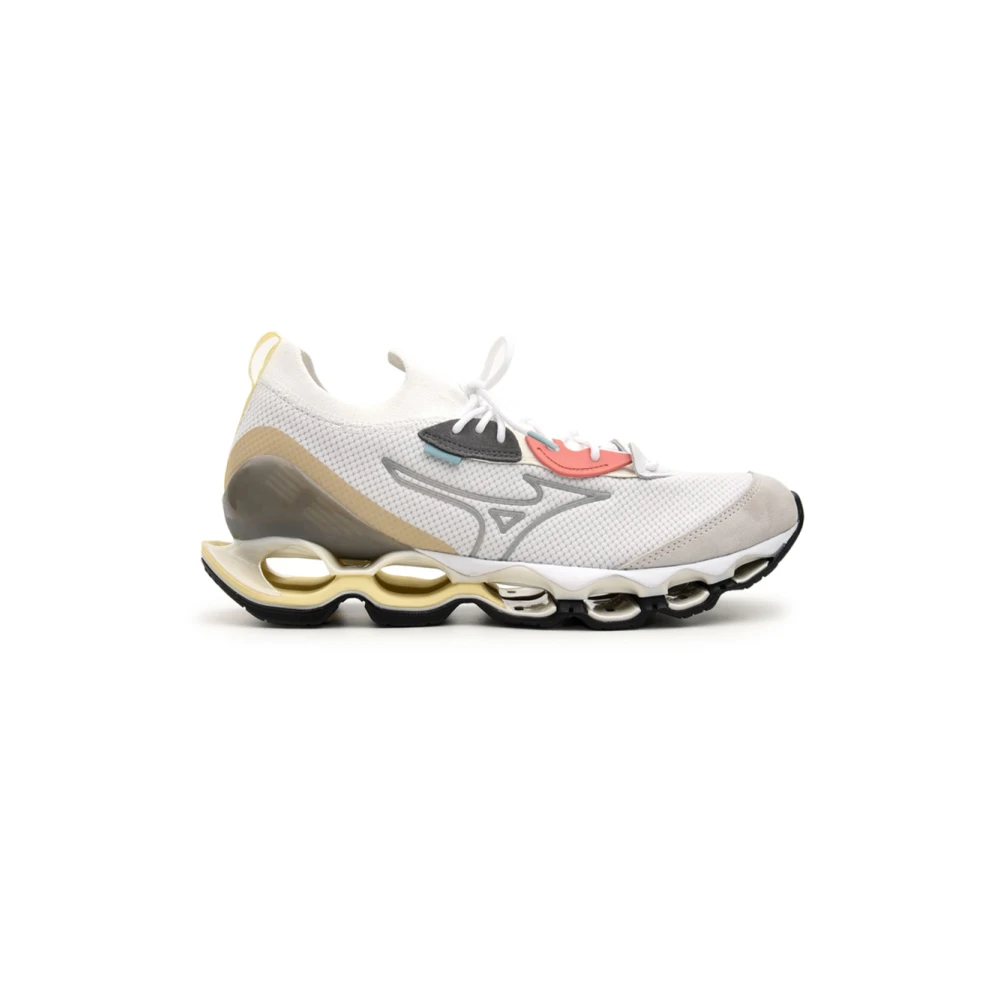 Mizuno Men's White Sneakers, 9 Uk, Low Top Trainers