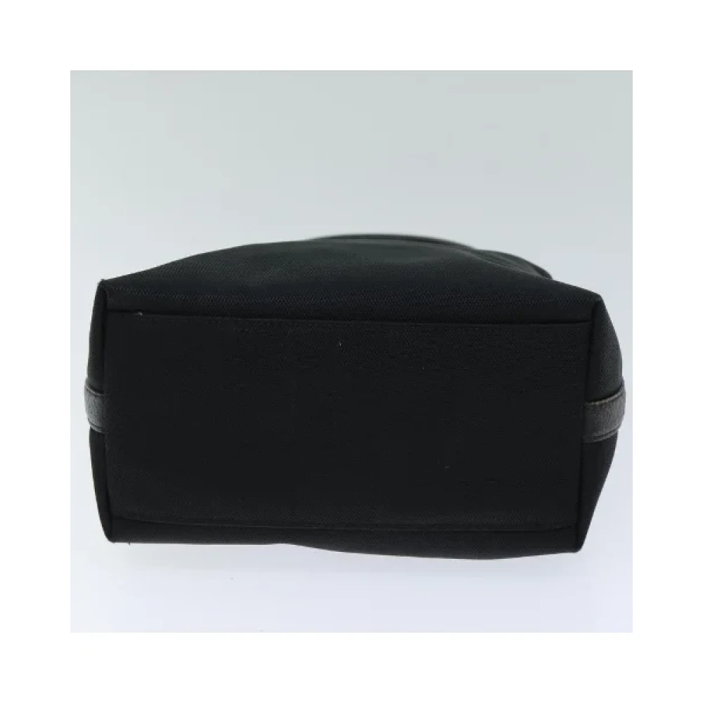 Salvatore Ferragamo Pre-owned Nylon handbags Black Dames