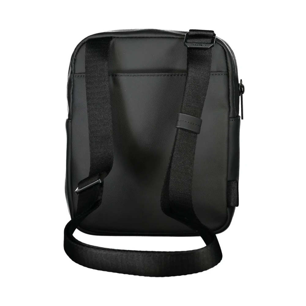 Calvin Klein Zwarte schoudertas van gerecycled polyester Black Heren