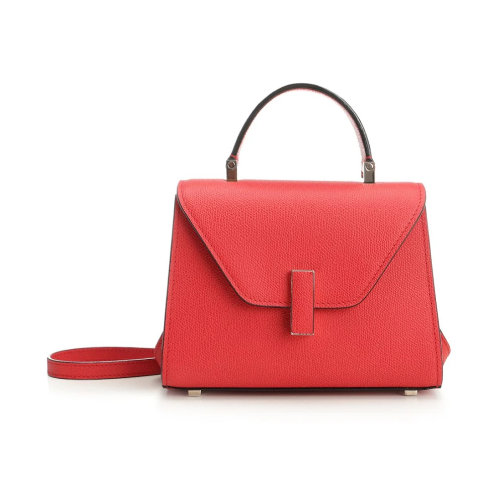 Valextra Women's Red Iside Micro Bag - Handbags - One Size - Bags