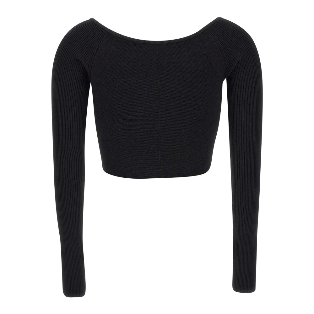 Diesel Zwarte Top Black Dames