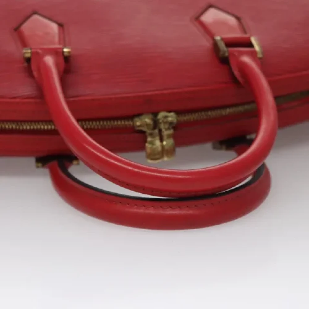 Louis Vuitton Vintage Pre-owned Leather louis-vuitton-bags Red Dames