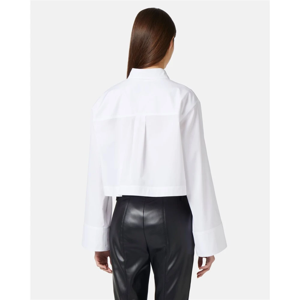Iceberg Shirt met uitlopende mouwen White Dames