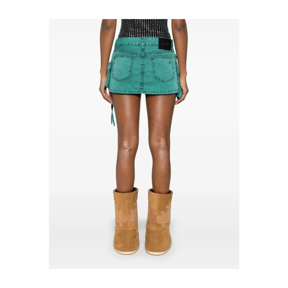 The Attico Groene Cargo Zak Rok Green Dames