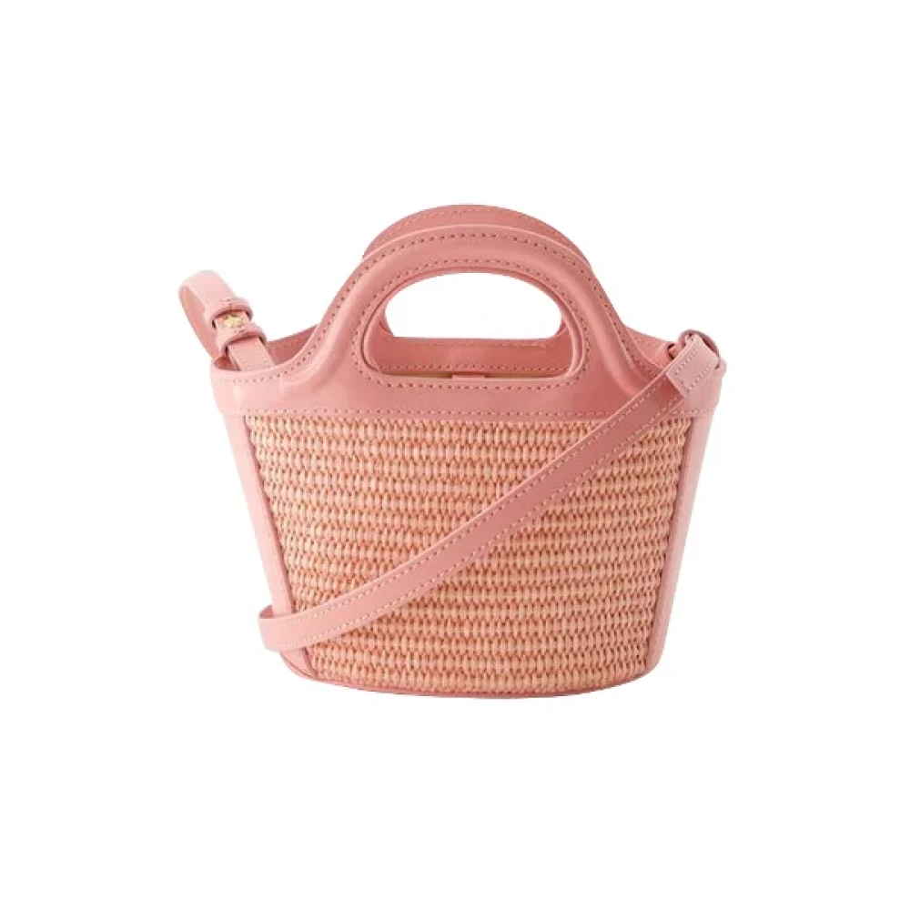 Marni Pre-owned Cotton handbags Pink Dames