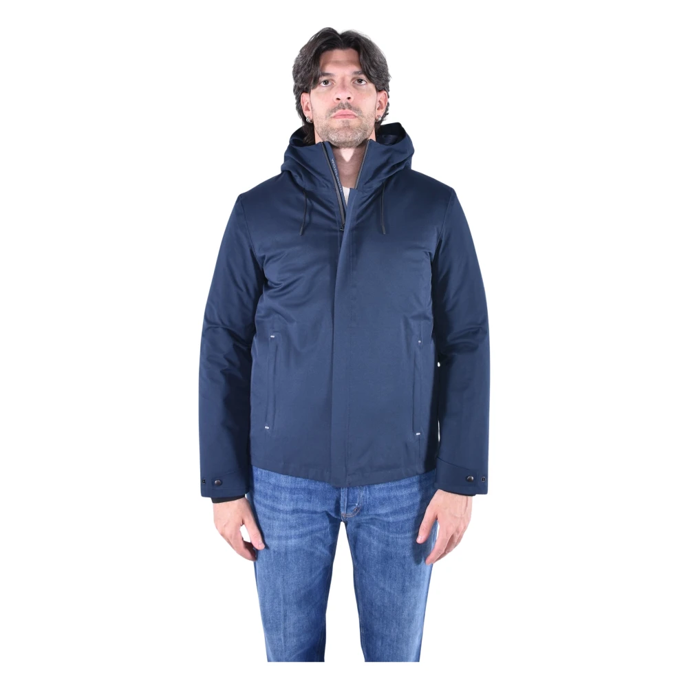 Woolrich Uomo Blu Giacche, L, New,