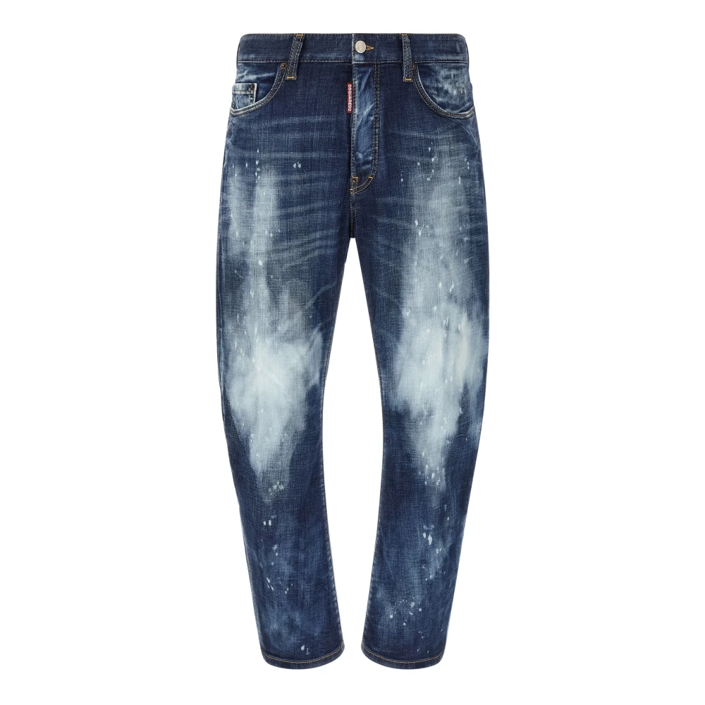 Dsquared2 , Slim Fit Jeans, Male, Blue, S, Bro Jeans