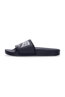 Svart Thrasher Sliders Herrtofflor
