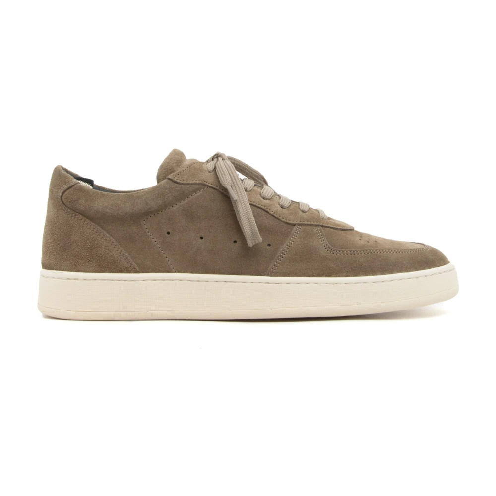 Officine Creative Suede Leren Sneaker Heren Schoenen Bruin