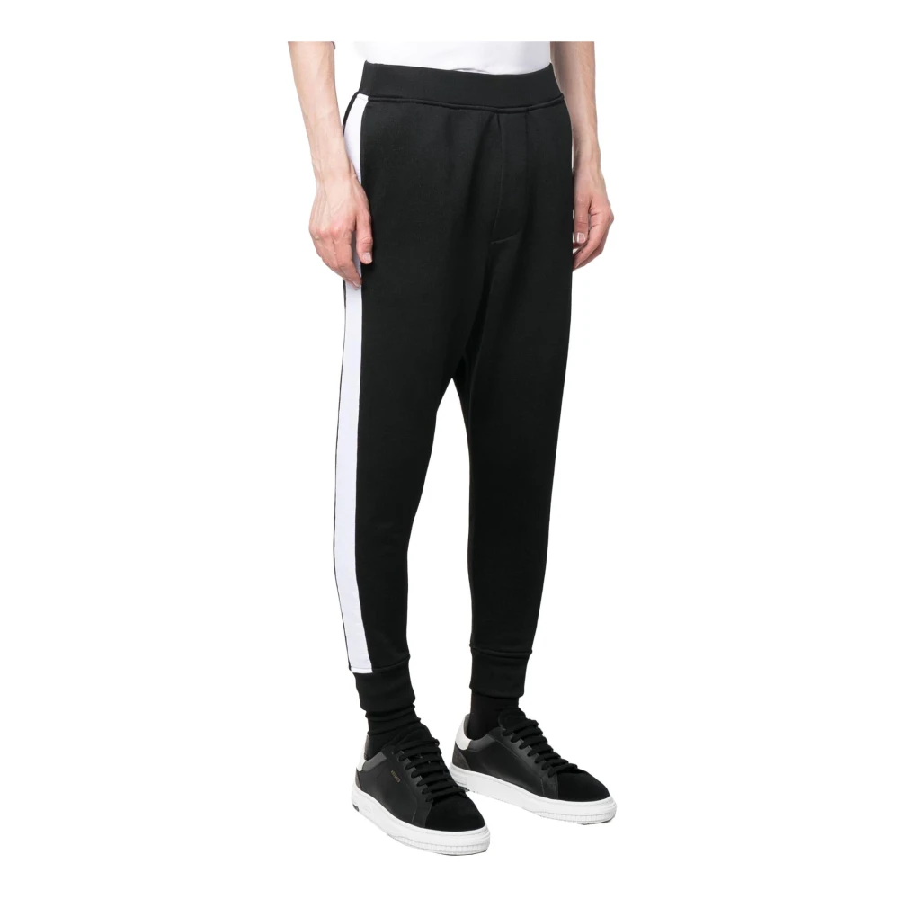 Dsquared2 Logo Trainingsbroek Black Heren