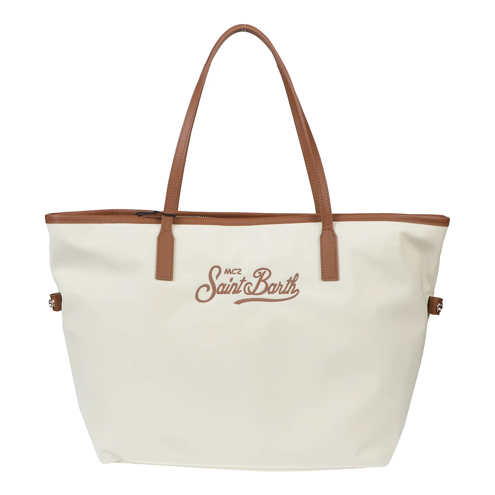 Mc2 Saint Barth Women's Beige Vanity Tote Bag