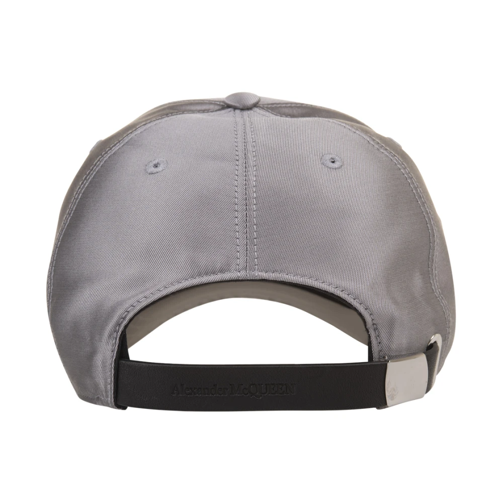 alexander mcqueen Grijze Zijde Baseballpet Gray Heren