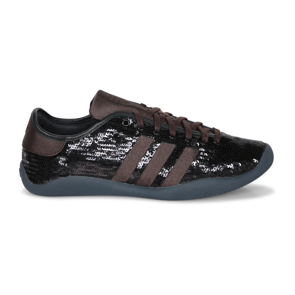 Wales Bonner Men's Brown Trainers Stylish Sequin Upper