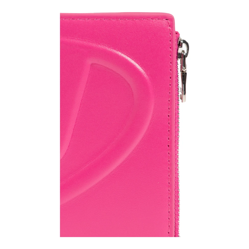 Diesel Portemonnee met logo Pink Dames