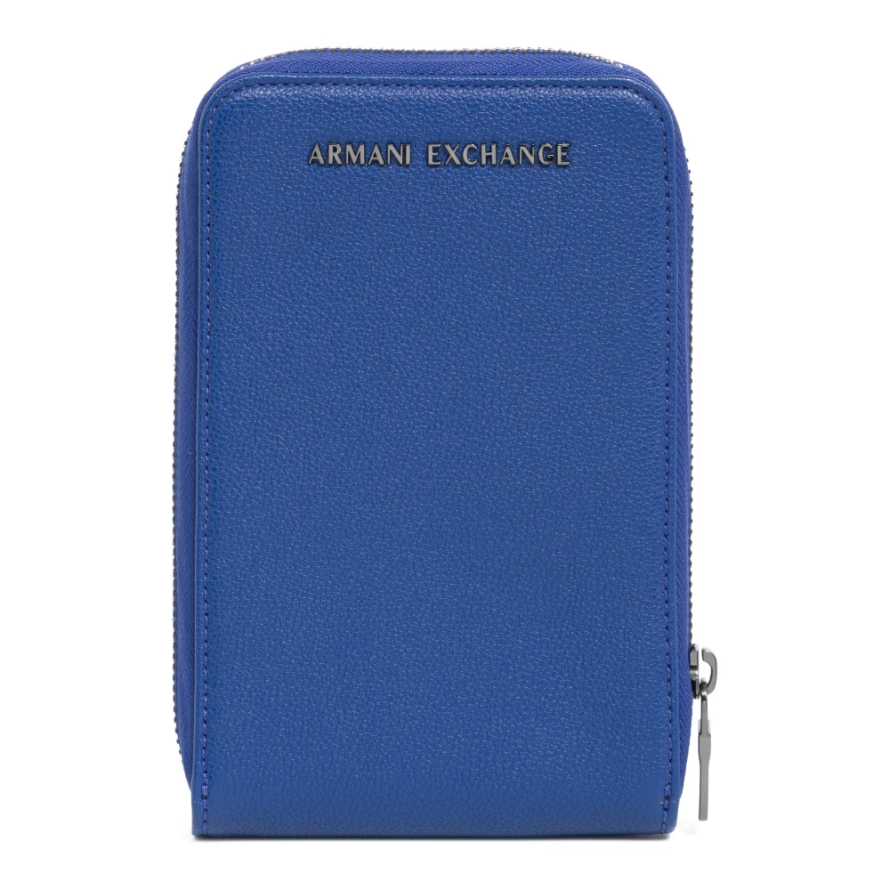Armani Exchange Stijlvolle Crossbody Tas met Verstelbare Band Blue Heren
