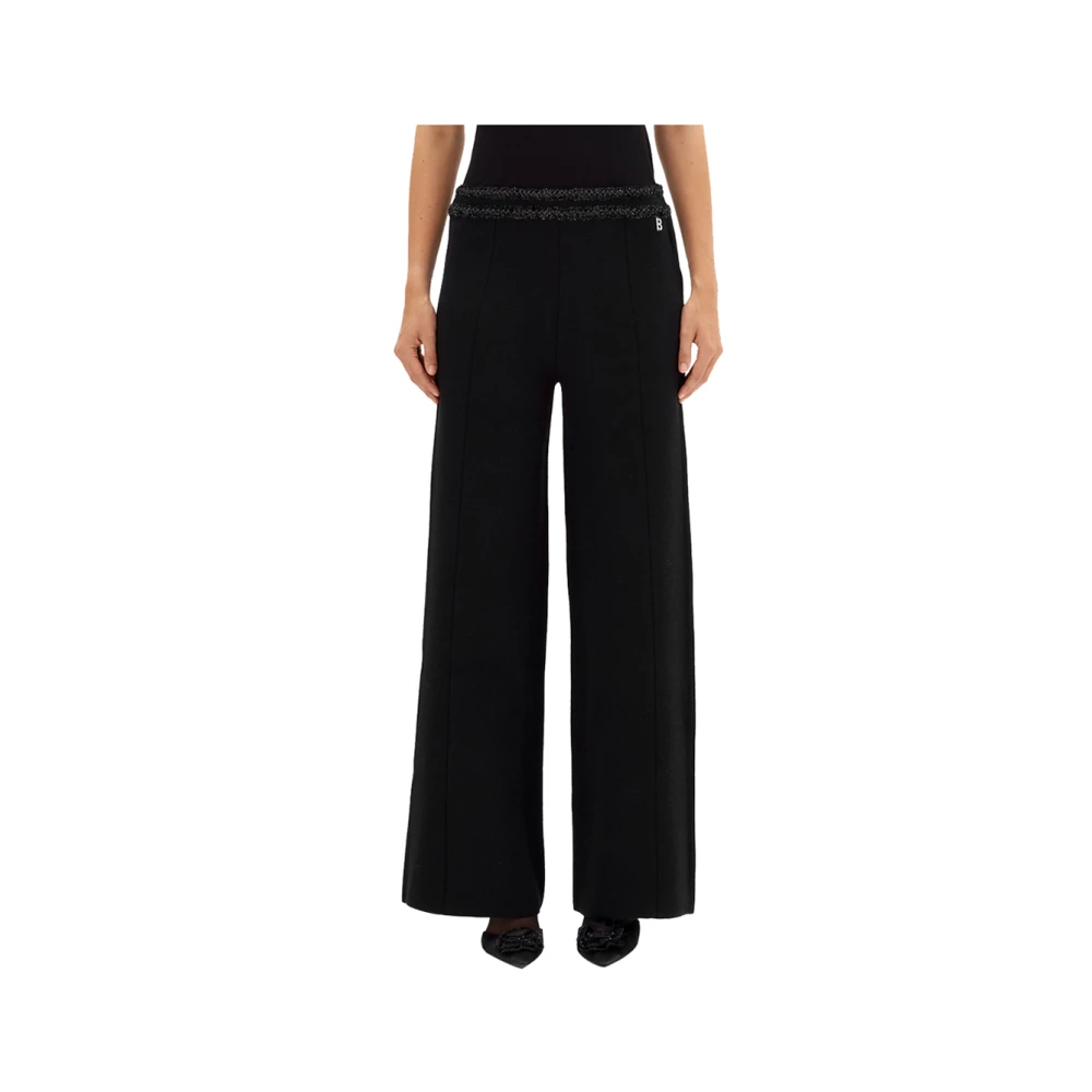 Blugirl Zwarte Getailleerde Broek Black Dames