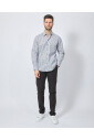 chemise-homme-en-coton-avec-micro-motif-all-over