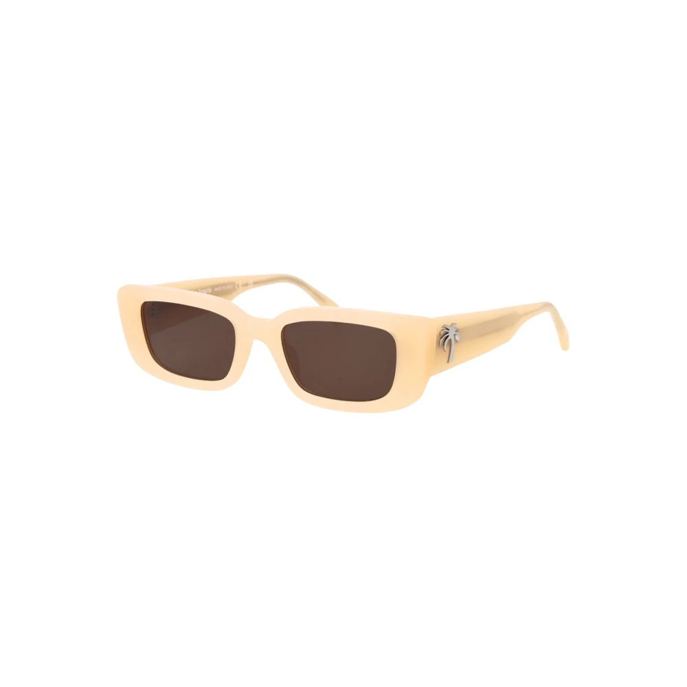 Palm Angels Unisex Beige Yosemite Sunglasses