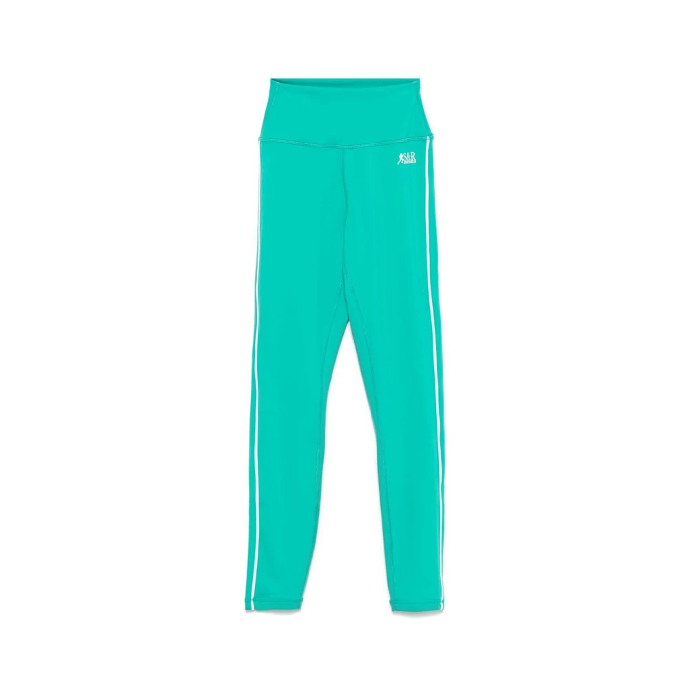 Sporty & Rich Groen Witte Sportlegging Green Dames