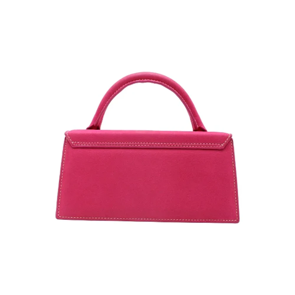 Jacquemus Pre-owned Leather handbags Pink Dames