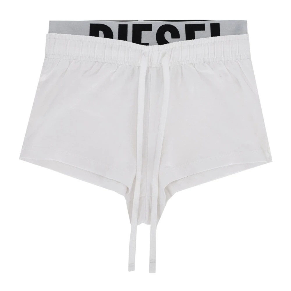 Diesel Damen Weiß Shorts, Xsgröße: