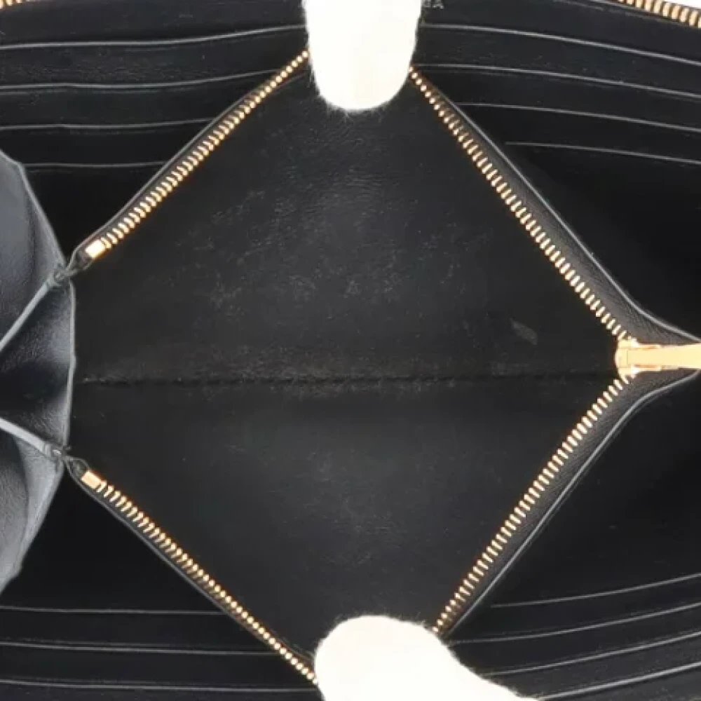 Balenciaga Vintage Pre-owned Leather wallets Black Dames