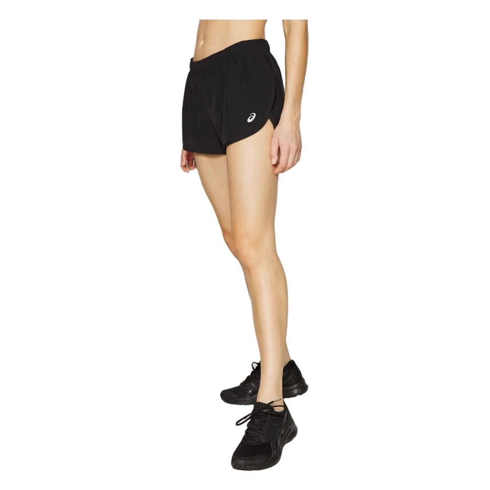 Asics Core Split Short Shorts Black, Dam