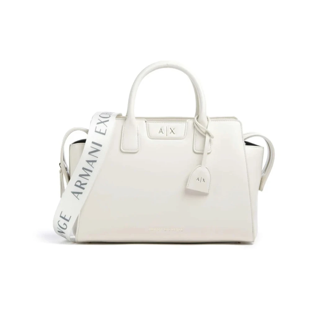 Armani Exchange Beige Handbags, Female, One Size, Amelie M Handbag
