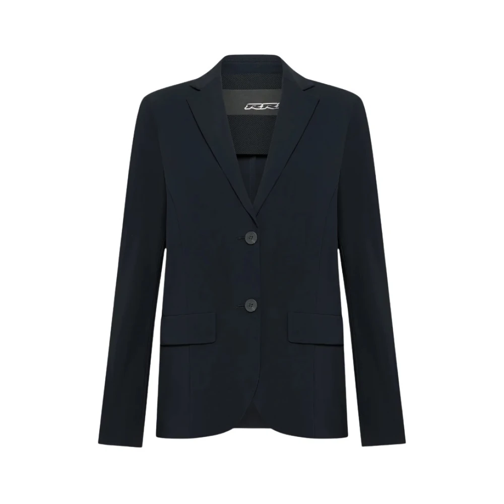 Rrd Donna Blu - Americana Con Tejido Tecnico - Jackets - L