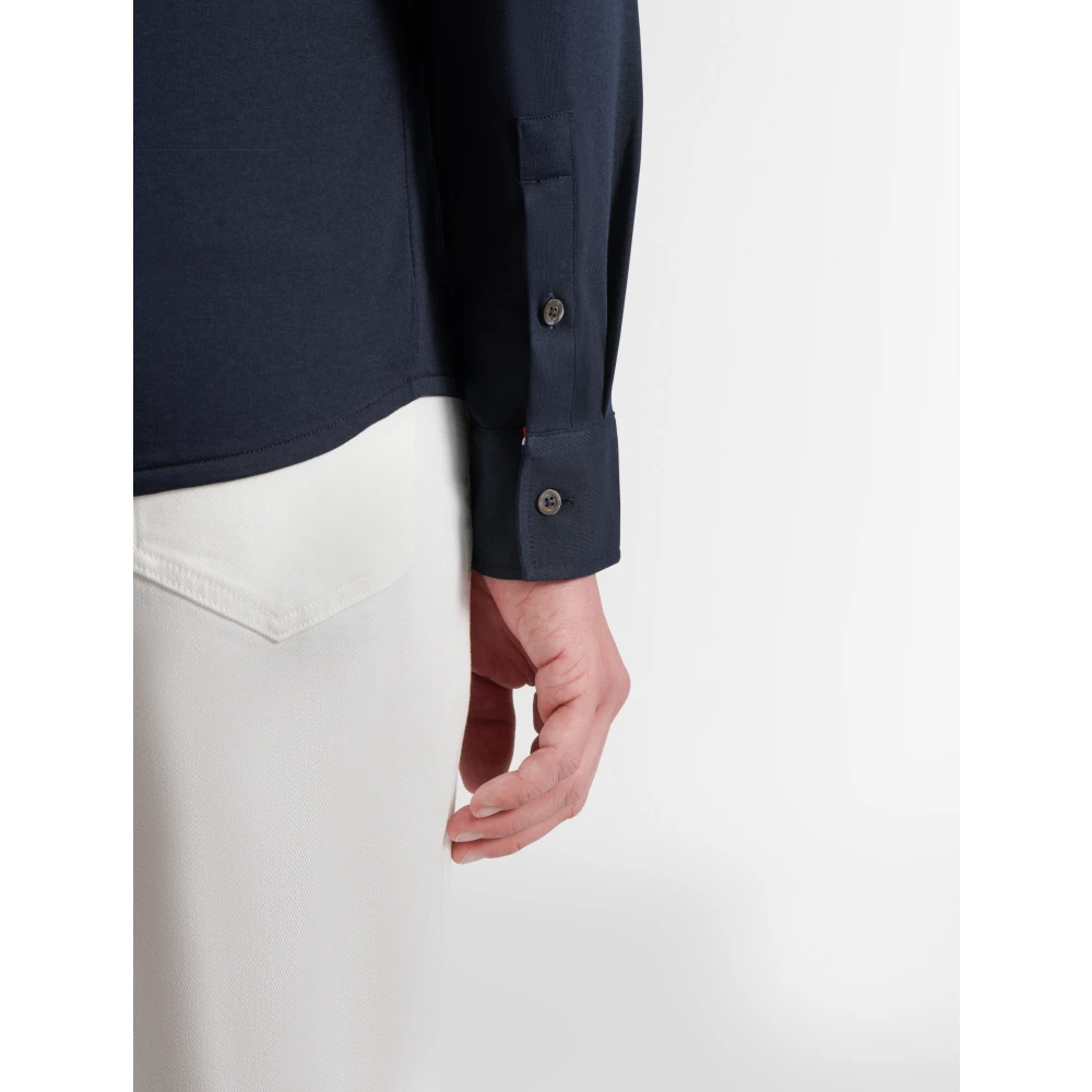 Fusalp Casual Shirts Blue Heren