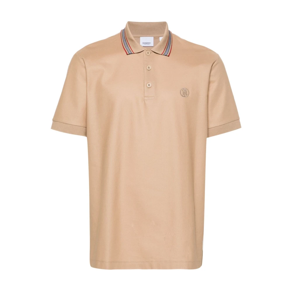 Burberry Stijlvolle T-shirts en Polos Brown Heren