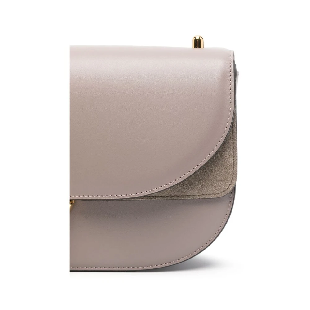 Furla Stijlvolle Grijze Handtas met Magnetische Sluiting Gray Dames